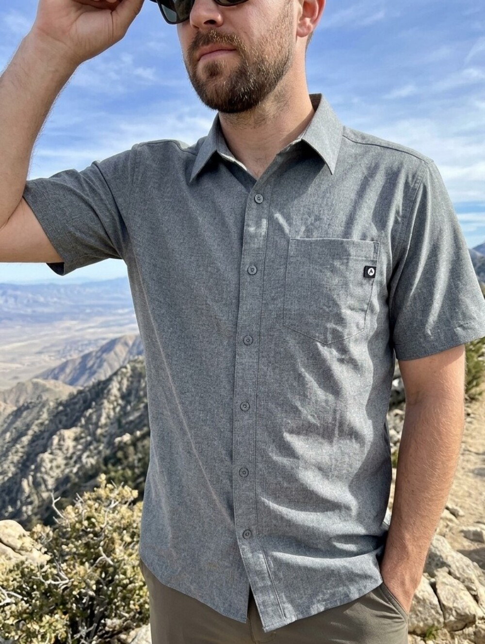 Marmot Men's Aerobora Woven Short-Sleeve Shirt (Style #42100)